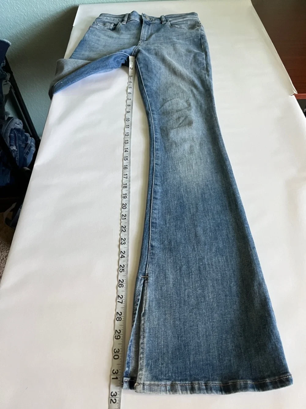 DL1961 Bridget Mid Rise Instasculpt Boot Size 25 - Picture 7 of 16